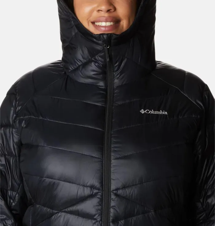 Joy Peak Mid Insulated Hooded Jacket 8211 Plus Size Black Womens Columbia Sportswear Insulated and Down Joy Peak Mid Insulated Hooded Jacket 8211 Plus Size Black Womens Columbia Sportswear Insulated and Down