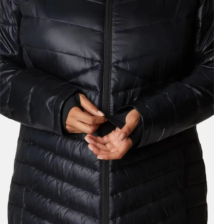 Joy Peak Mid Insulated Hooded Jacket 8211 Plus Size Black Womens Columbia Sportswear Insulated and Down Joy Peak Mid Insulated Hooded Jacket 8211 Plus Size Black Womens Columbia Sportswear Insulated and Down