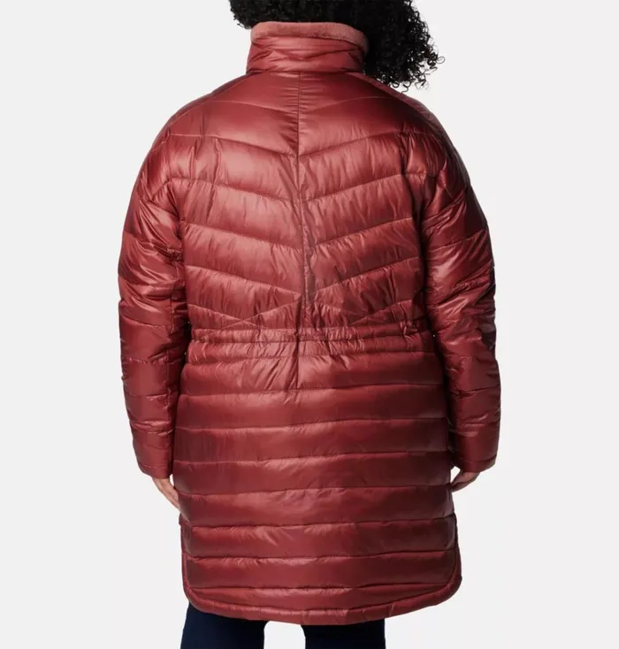 Joy Peak Mid Jacket 8211 Plus Size Beetroot Womens Columbia Sportswear Insulated and Down Joy Peak Mid Jacket 8211 Plus Size Beetroot Womens Columbia Sportswear Insulated and Down