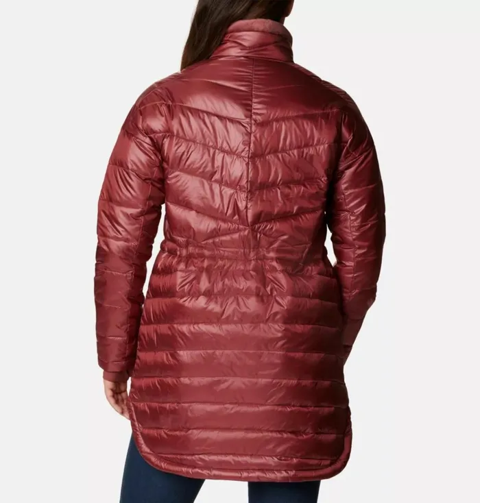 Joy Peak Mid Jacket Beetroot Womens Columbia Sportswear Insulated and Down
