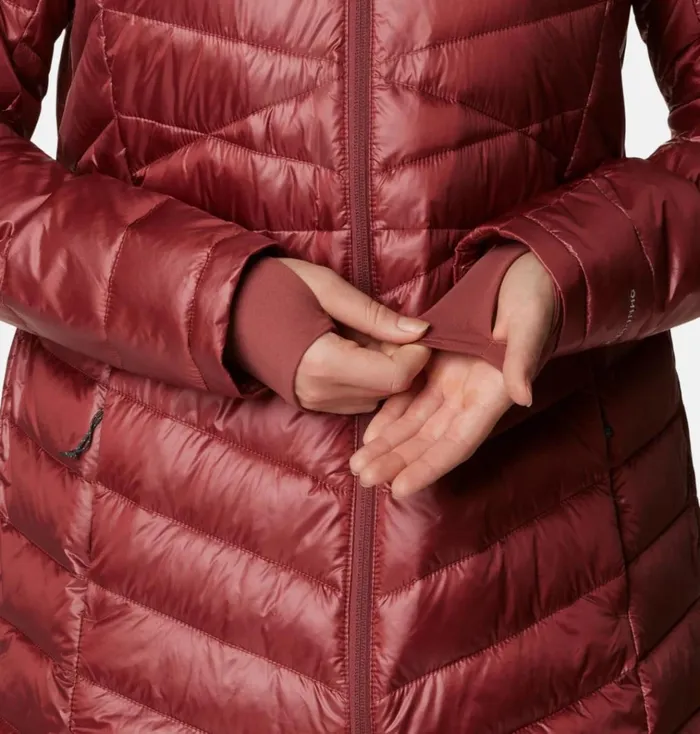 Joy Peak Mid Jacket Beetroot Womens Columbia Sportswear Insulated and Down