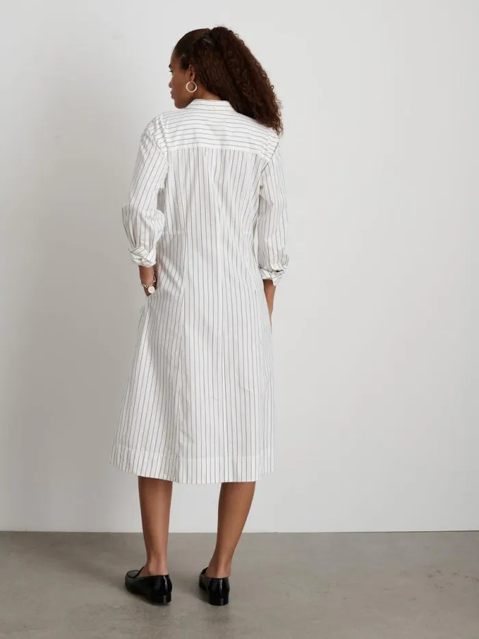 Jules Dress In Stripe Women Alex Mill Dresses Skirts