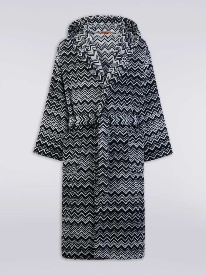 Keith Hooded Bathrobe Multicoloured Women Missoni Bathrobes