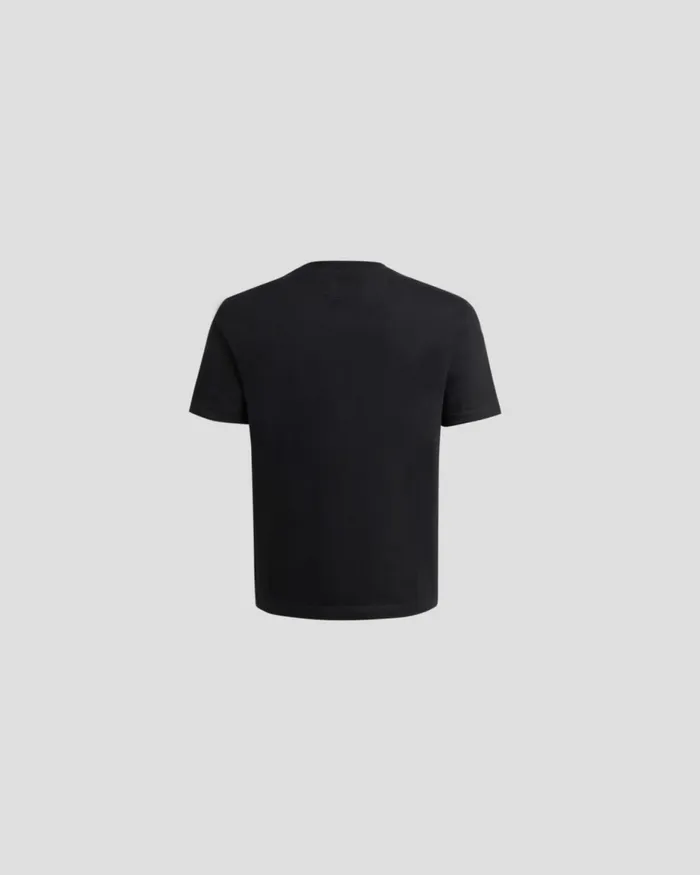 Kids CP Company Clothing 0206 U16 301 Jersey Label Style Logo Tshirt Black