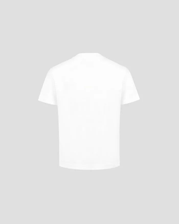 Kids CP Company Clothing 0810 U16 301 Printed Tracery Tshirt Gauze White