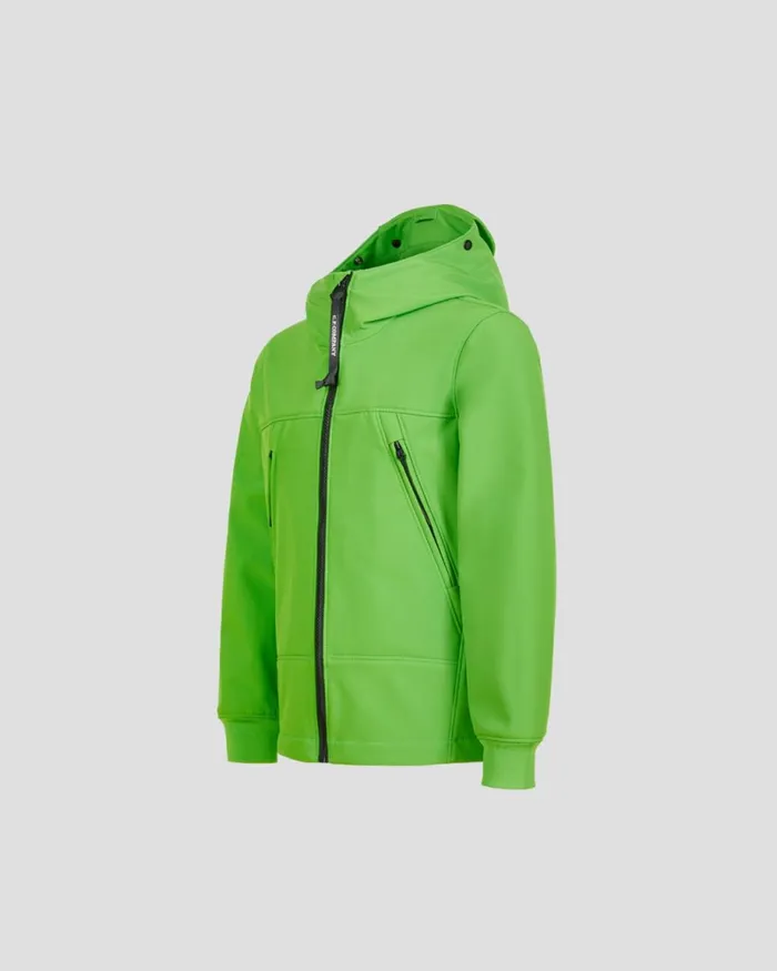 Kids CP Company Clothing 0810 U16 CP ShellR Goggle Jacket Classic Green