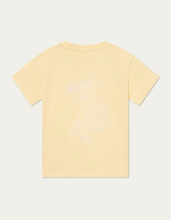 Kids Les Deux Tops Atlas TShirt Kids 8211 Summer Melon