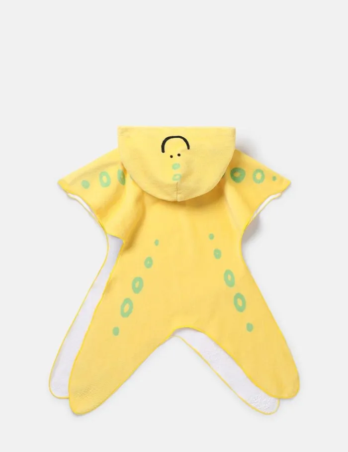 Kids Stella McCartney Newborn 0 8211 24 Months Starfish Hooded Towel Yellow Kids Stella McCartney Newborn 0 8211 24 Months Starfish Hooded Towel Yellow