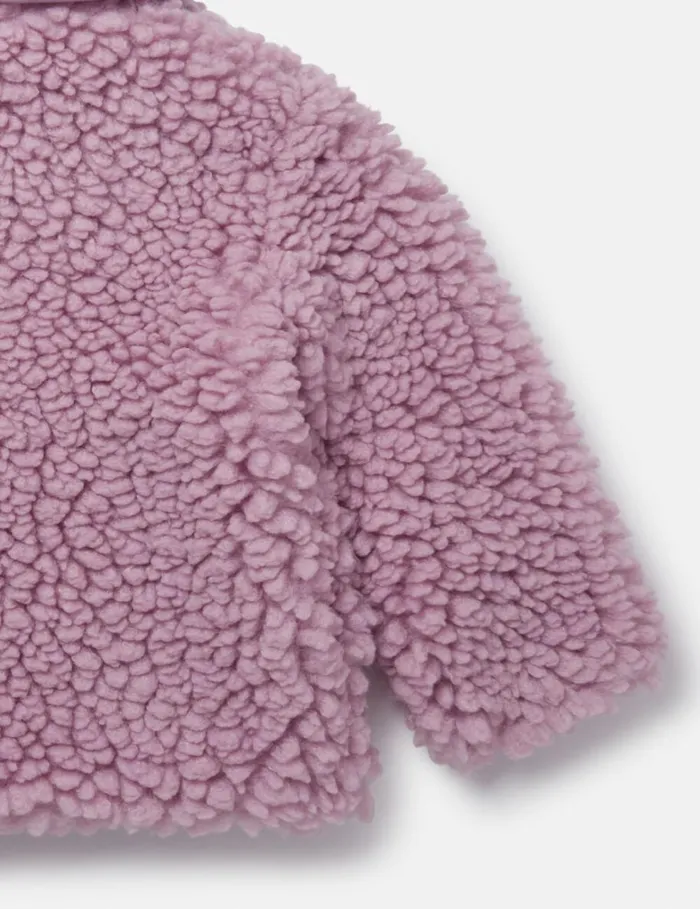 Kids Stella McCartney Outerwear Teddy Bear Coat Lavender Kids Stella McCartney Outerwear Teddy Bear Coat Lavender