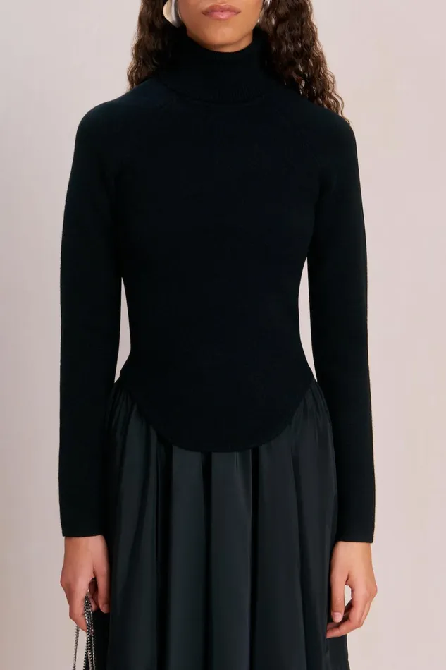 Knits Women Cult Gaia BELLE KNIT TURTLENECK 8211 BLACK