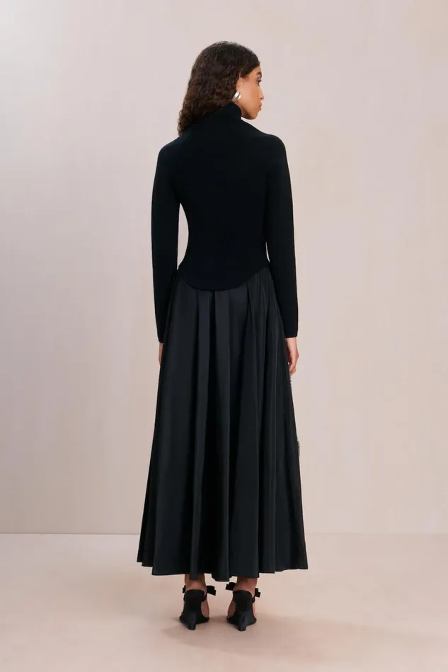 Knits Women Cult Gaia BELLE KNIT TURTLENECK 8211 BLACK Knits Women Cult Gaia BELLE KNIT TURTLENECK 8211 BLACK
