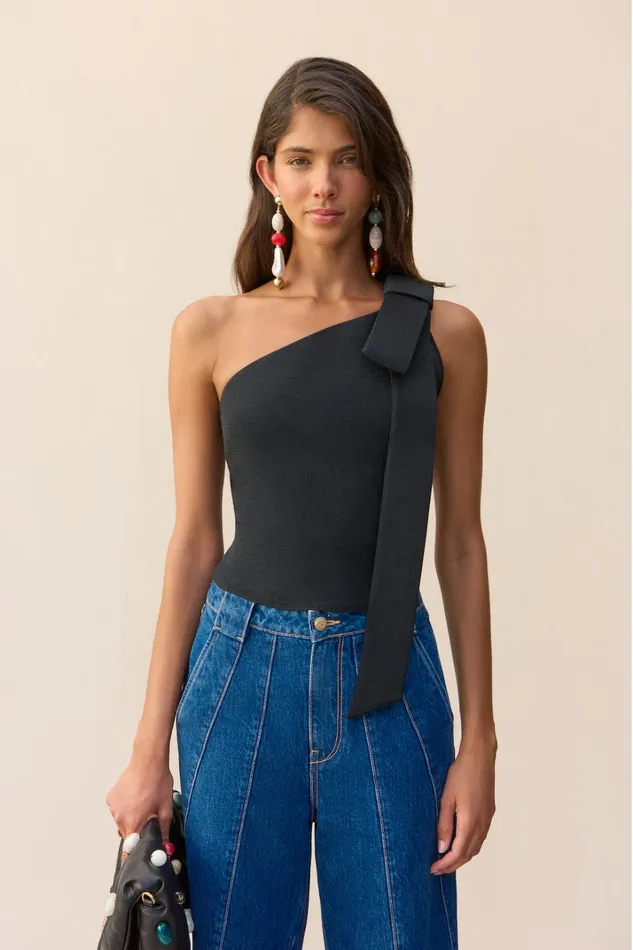 Knits Women Cult Gaia NOMI KNIT TOP 8211 BLACK