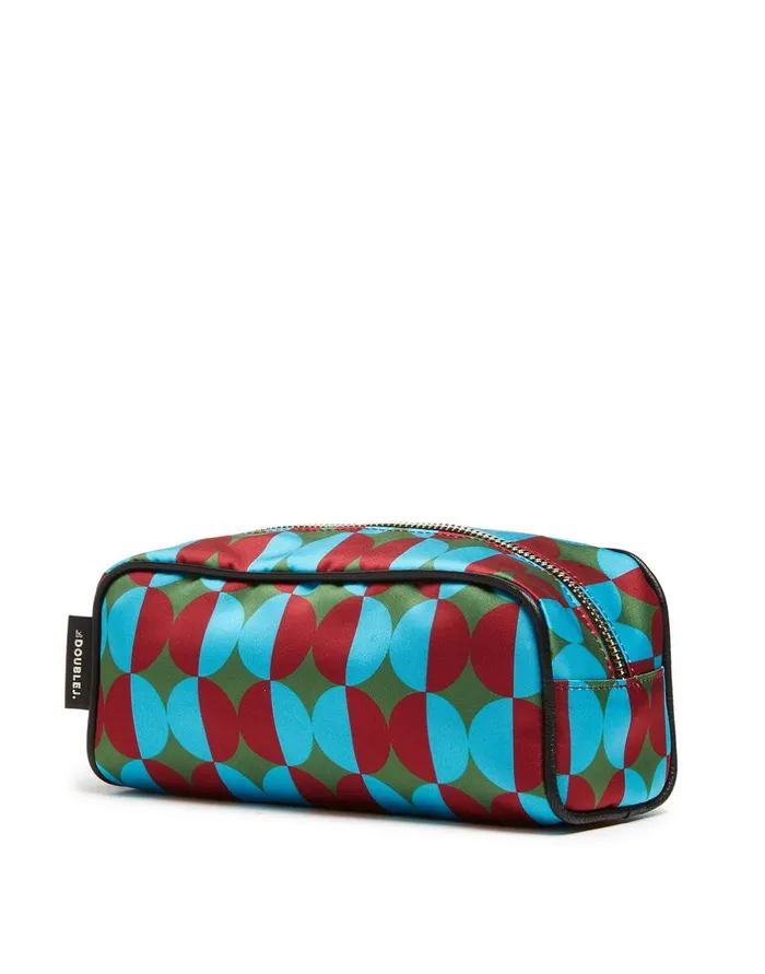 La Double J Astuccio Mezzaluna Green In Duchesse Ready To Wear Small Accessories La Double J Astuccio Mezzaluna Green In Duchesse Ready To Wear Small Accessories