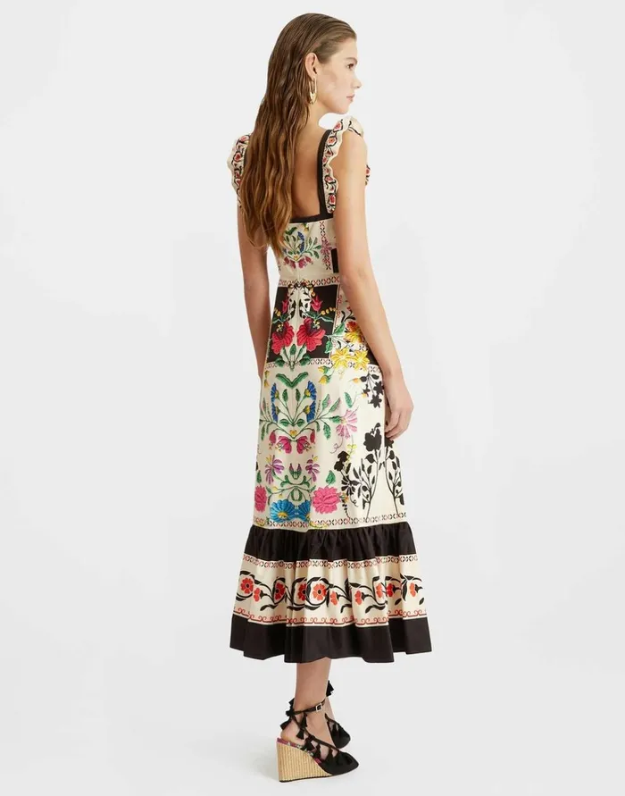 La Double J Gingerbread Dress Plaza Place Ivory In Flat Cotton Stretch Ready To Wear Dresses La Double J Gingerbread Dress Plaza Place Ivory In Flat Cotton Stretch Ready To Wear Dresses