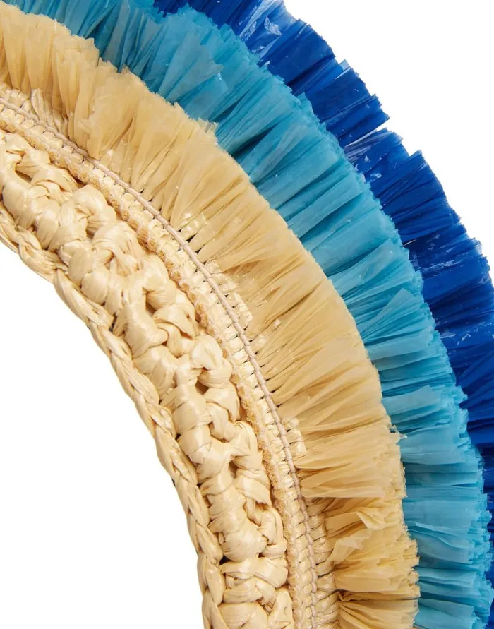 La Double J Halo Headband Solid Light Beige In Raffia Crochet Ready To Wear Hair Accessories La Double J Halo Headband Solid Light Beige In Raffia Crochet Ready To Wear Hair Accessories