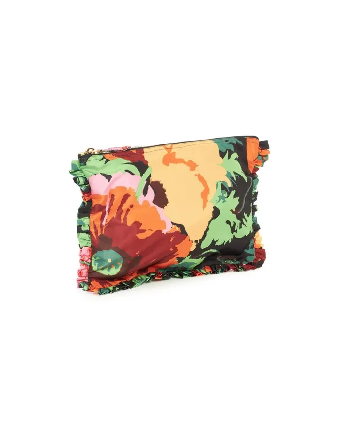 La Double J Hand Pochette Wonderland Black In Light Faille Ready To Wear Bags and Pochettes La Double J Hand Pochette Wonderland Black In Light Faille Ready To Wear Bags and Pochettes