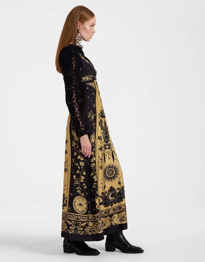 La Double J La Favorita Dress Boboli Place Black In Silk Ready To Wear Dresses La Double J La Favorita Dress Boboli Place Black In Silk Ready To Wear Dresses