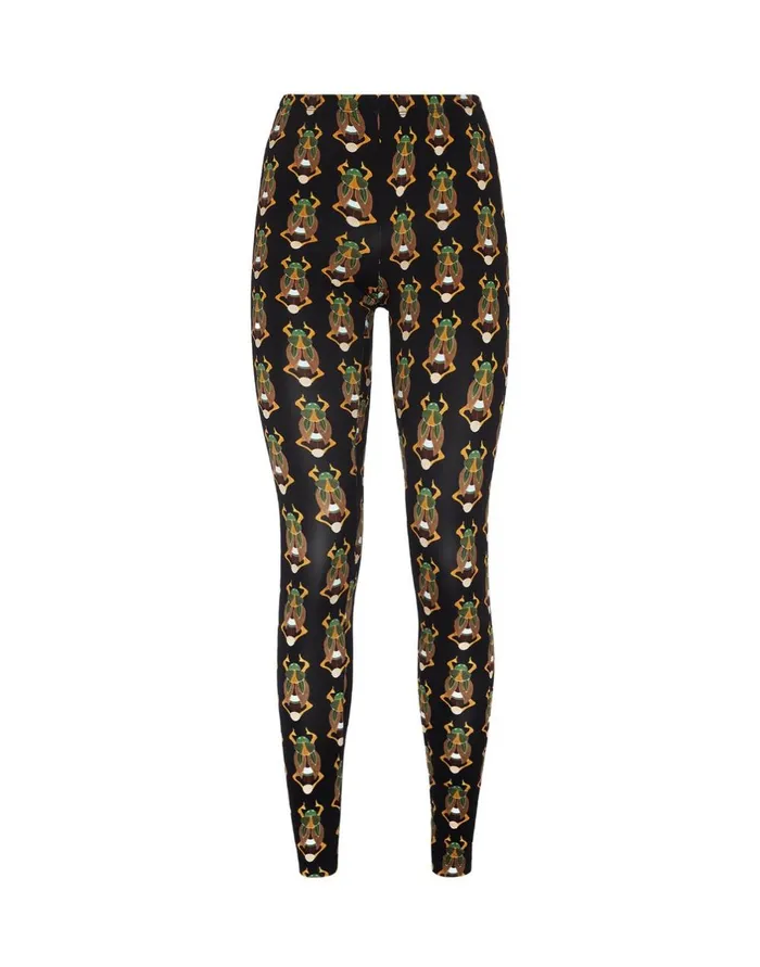 La Double J Leggings Scarab Black In Skinny Jersey Ready To Wear Loungewear La Double J Leggings Scarab Black In Skinny Jersey Ready To Wear Loungewear