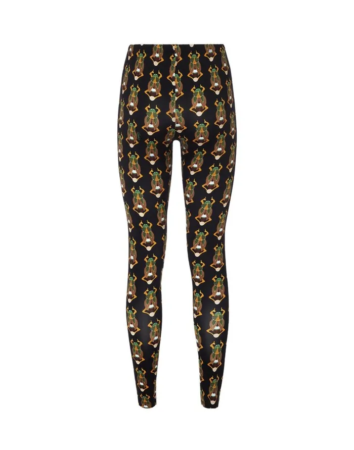 La Double J Leggings Scarab Black In Skinny Jersey Ready To Wear Loungewear La Double J Leggings Scarab Black In Skinny Jersey Ready To Wear Loungewear
