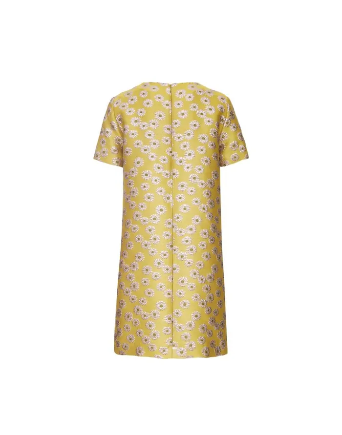 La Double J Mini Swing Dress Margarita In Jacquard Ready To Wear Dresses La Double J Mini Swing Dress Margarita In Jacquard Ready To Wear Dresses