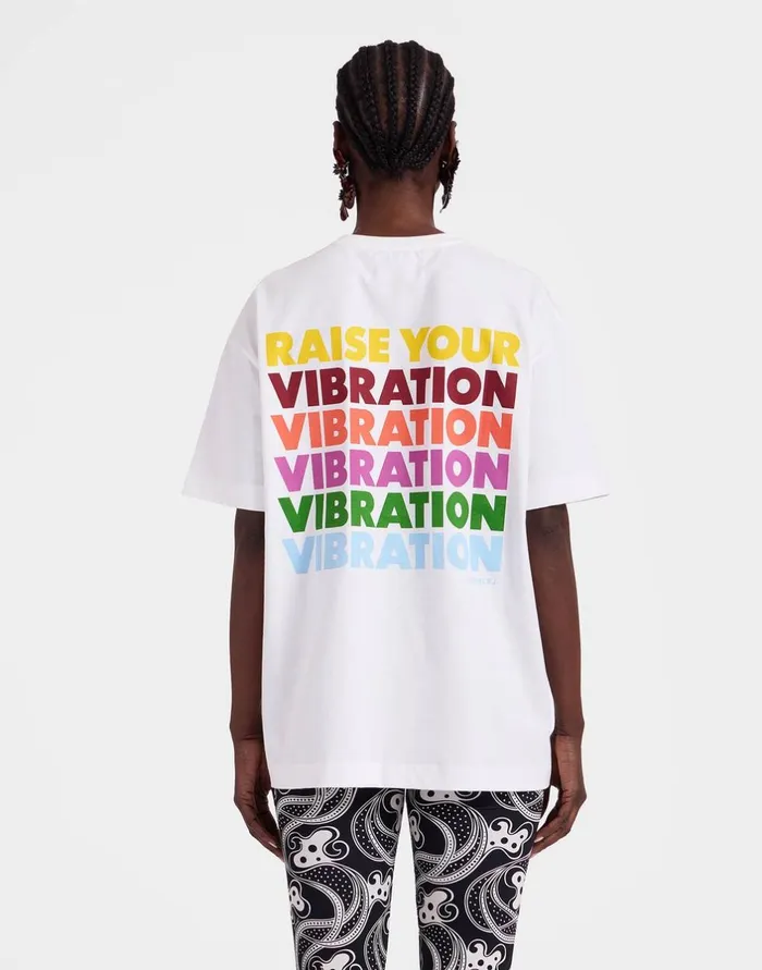 La Double J Raise Your Vibration TShirt Solid Print In Jersey Ready To Wear Tshirts and Sweatshirts La Double J Raise Your Vibration TShirt Solid Print In Jersey Ready To Wear Tshirts and Sweatshirts