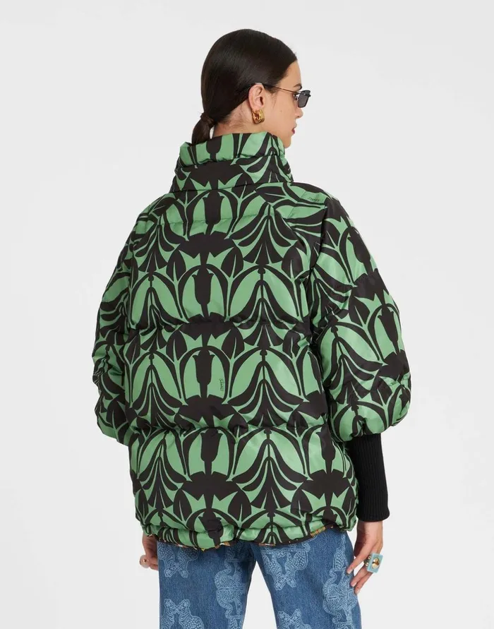 La Double J St Moritz Jacket Papyrus Green In Light Faille Ready To Wear Outerwear La Double J St Moritz Jacket Papyrus Green In Light Faille Ready To Wear Outerwear