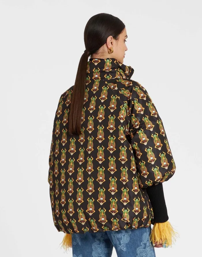 La Double J St Moritz Jacket Papyrus Green In Light Faille Ready To Wear Outerwear La Double J St Moritz Jacket Papyrus Green In Light Faille Ready To Wear Outerwear