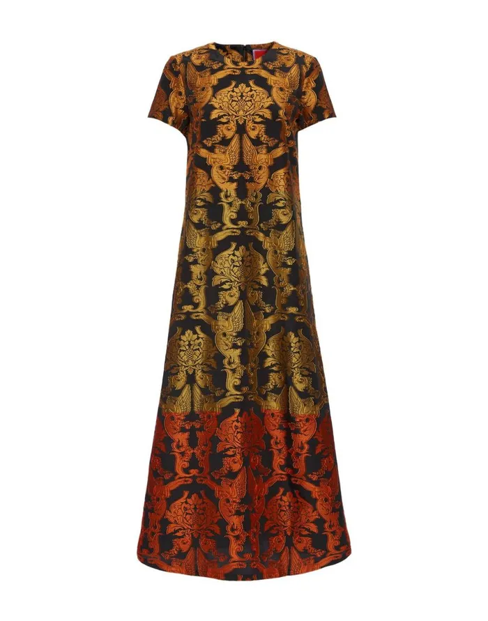 La Double J Super Swing Dress Cherubs Multicolor In Fil Coup Ready To Wear Dresses La Double J Super Swing Dress Cherubs Multicolor In Fil Coup Ready To Wear Dresses