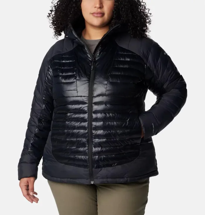 Labyrinth Loop Hooded Jacket 8211 Plus Size Black Womens Columbia Sportswear Insulated and Down Labyrinth Loop Hooded Jacket 8211 Plus Size Black Womens Columbia Sportswear Insulated and Down