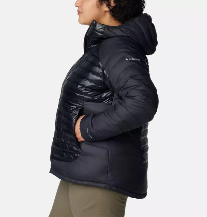 Labyrinth Loop Hooded Jacket 8211 Plus Size Black Womens Columbia Sportswear Insulated and Down Labyrinth Loop Hooded Jacket 8211 Plus Size Black Womens Columbia Sportswear Insulated and Down