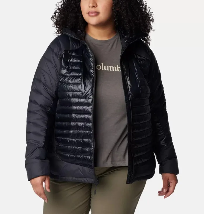 Labyrinth Loop Hooded Jacket 8211 Plus Size Black Womens Columbia Sportswear Insulated and Down Labyrinth Loop Hooded Jacket 8211 Plus Size Black Womens Columbia Sportswear Insulated and Down