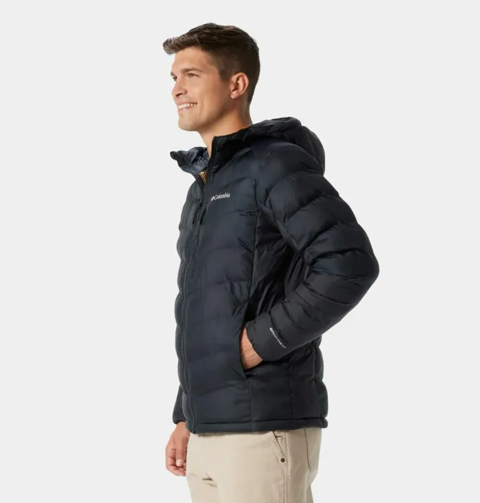 Labyrinth Loop Insulated Hooded Jacket Black Mens Columbia Sportswear Insulated and Down Labyrinth Loop Insulated Hooded Jacket Black Mens Columbia Sportswear Insulated and Down
