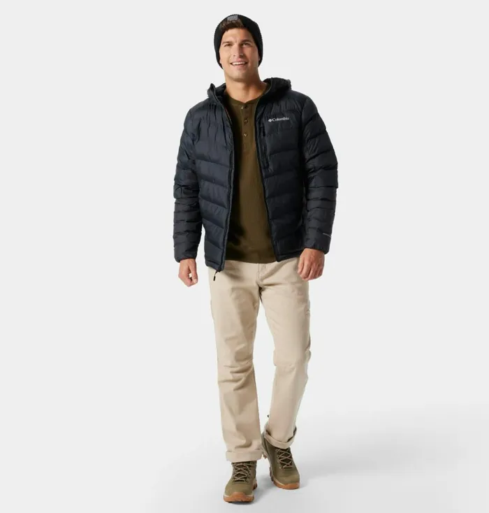 Labyrinth Loop Insulated Hooded Jacket Black Mens Columbia Sportswear Insulated and Down Labyrinth Loop Insulated Hooded Jacket Black Mens Columbia Sportswear Insulated and Down