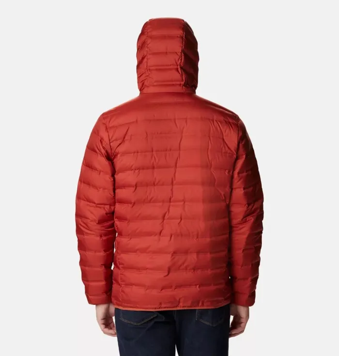 Lake 22 Down Hooded Jacket Warp Red Mens Columbia Sportswear Insulated and Down Lake 22 Down Hooded Jacket Warp Red Mens Columbia Sportswear Insulated and Down