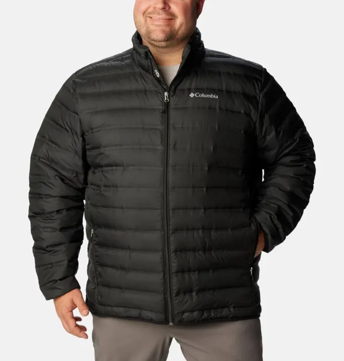 Lake 22 Down Jacket 8211 Big Black Mens Columbia Sportswear Insulated and Down