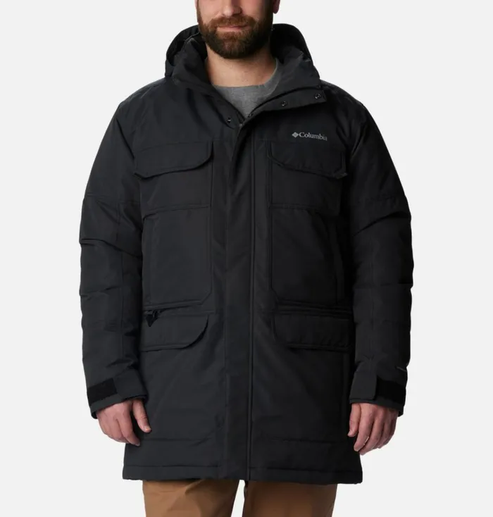 Landroamer Down Parka 8211 Big Black Mens Columbia Sportswear Insulated and Down