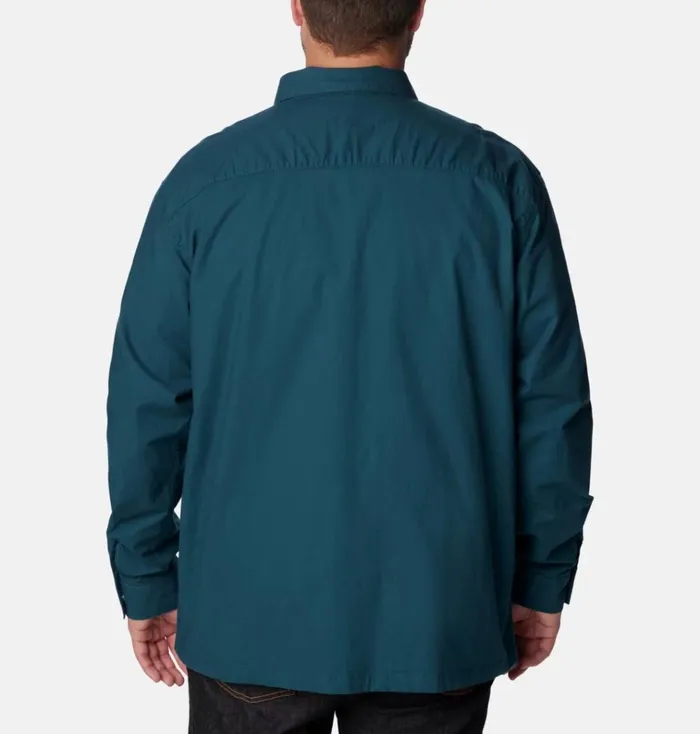 Landroamer Lined Shirt 8211 Big Night Wave Mens Columbia Sportswear Long Sleeve Landroamer Lined Shirt 8211 Big Night Wave Mens Columbia Sportswear Long Sleeve