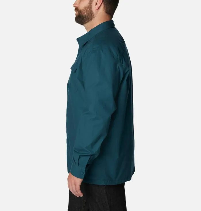 Landroamer Lined Shirt 8211 Big Night Wave Mens Columbia Sportswear Long Sleeve Landroamer Lined Shirt 8211 Big Night Wave Mens Columbia Sportswear Long Sleeve