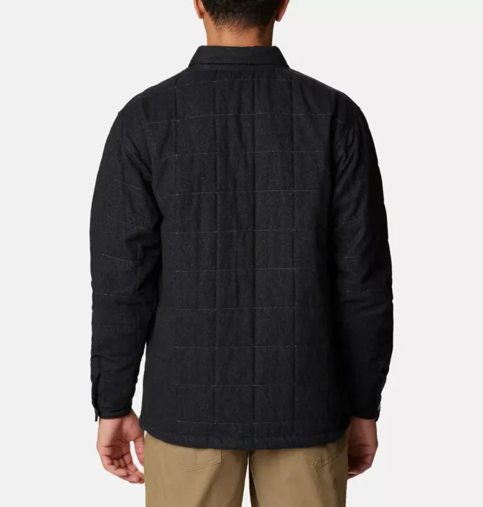 Landroamer Quilted Shirt Jacket 8211 Tall Black Mens Columbia Sportswear Long Sleeve Landroamer Quilted Shirt Jacket 8211 Tall Black Mens Columbia Sportswear Long Sleeve