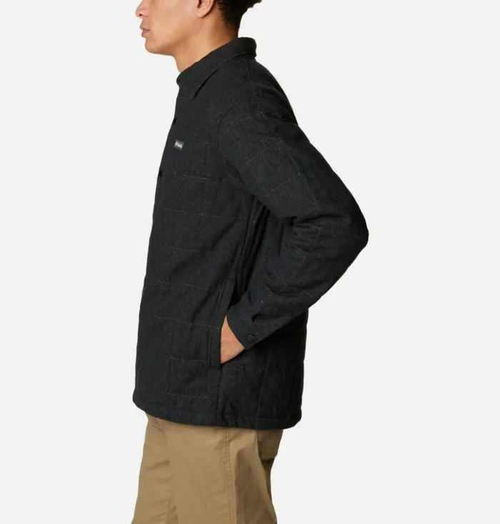 Landroamer Quilted Shirt Jacket 8211 Tall Black Mens Columbia Sportswear Long Sleeve Landroamer Quilted Shirt Jacket 8211 Tall Black Mens Columbia Sportswear Long Sleeve