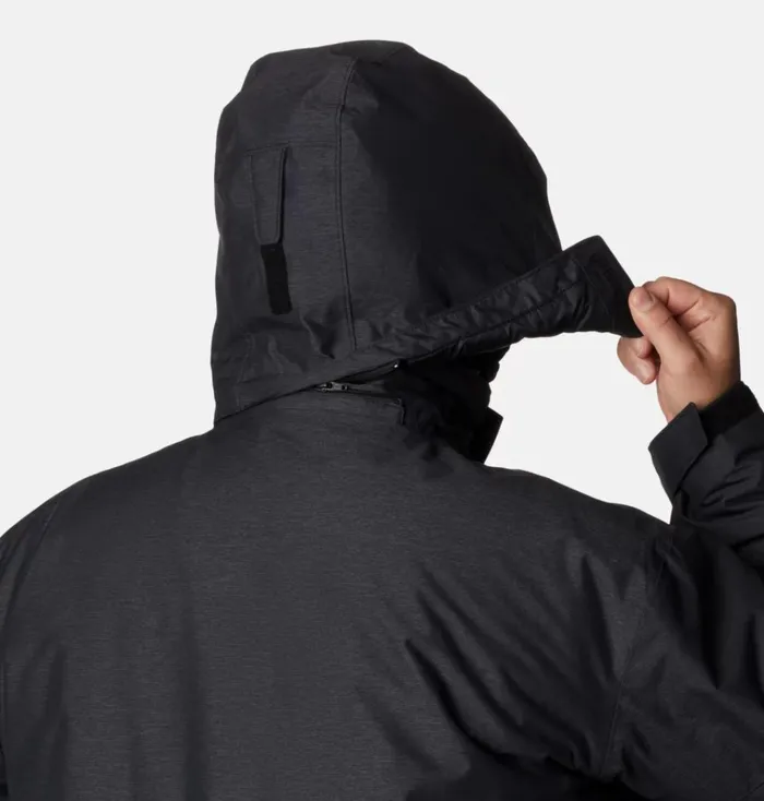 Last Tracks Insulated Ski Jacket 8211 Big Black Melange Mens Columbia Sportswear Insulated and Down Last Tracks Insulated Ski Jacket 8211 Big Black Melange Mens Columbia Sportswear Insulated and Down