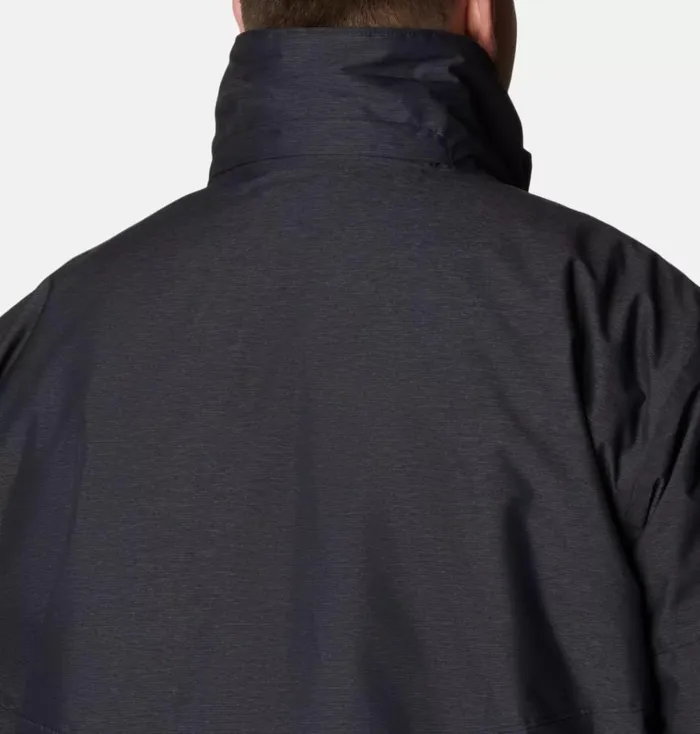 Last Tracks Insulated Ski Jacket 8211 Big Black Melange Mens Columbia Sportswear Insulated and Down Last Tracks Insulated Ski Jacket 8211 Big Black Melange Mens Columbia Sportswear Insulated and Down