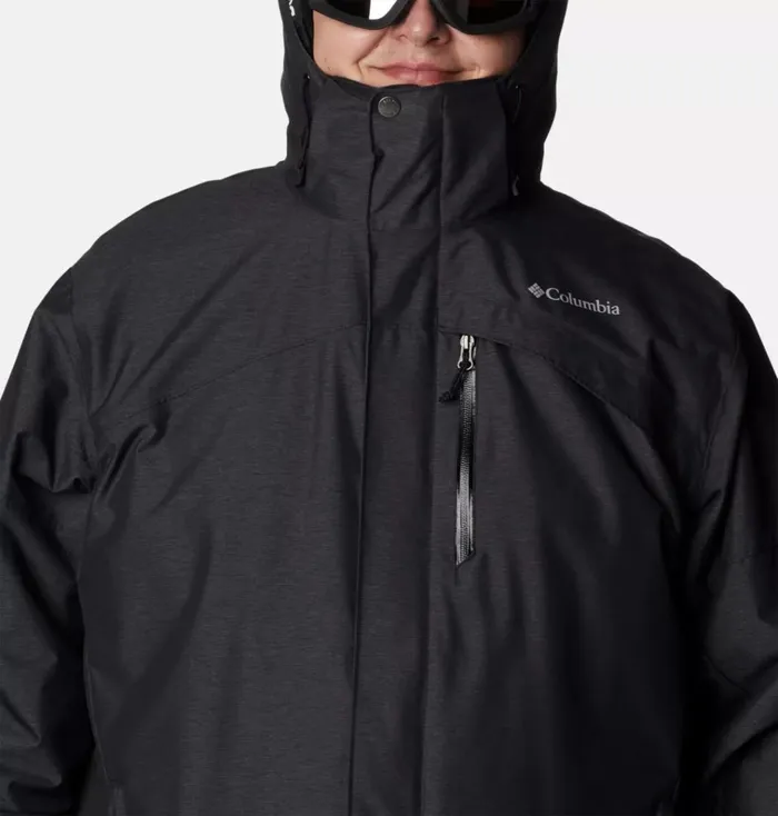 Last Tracks Insulated Ski Jacket 8211 Big Black Melange Mens Columbia Sportswear Insulated and Down Last Tracks Insulated Ski Jacket 8211 Big Black Melange Mens Columbia Sportswear Insulated and Down