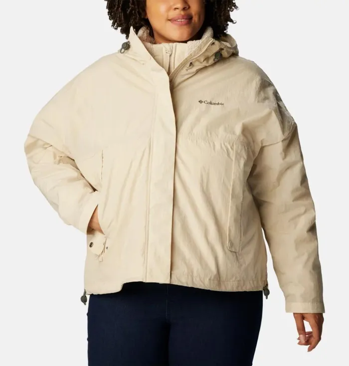 Laurelwoods II Interchange Jacket 8211 Plus Size Dark Stone Womens Columbia Sportswear 3in1 Interchange Laurelwoods II Interchange Jacket 8211 Plus Size Dark Stone Womens Columbia Sportswear 3in1 Interchange