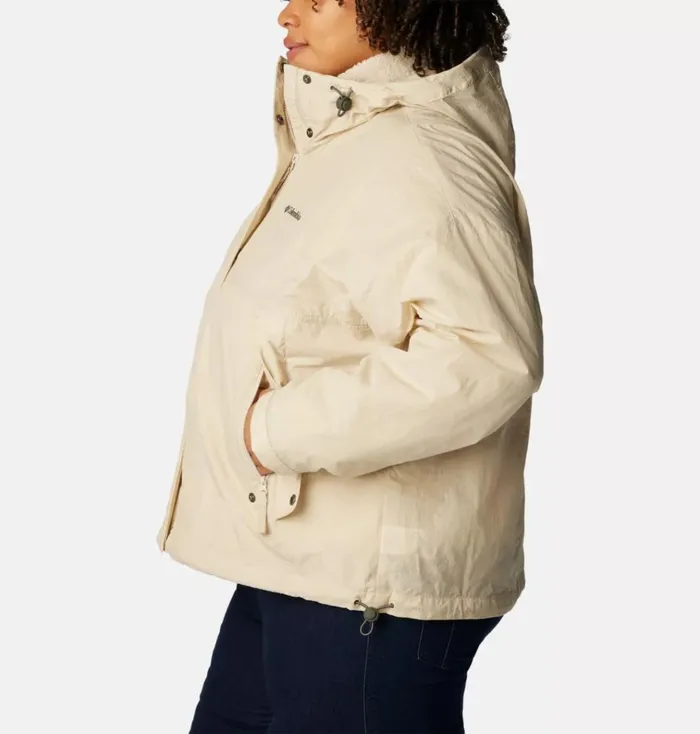 Laurelwoods II Interchange Jacket 8211 Plus Size Dark Stone Womens Columbia Sportswear 3in1 Interchange Laurelwoods II Interchange Jacket 8211 Plus Size Dark Stone Womens Columbia Sportswear 3in1 Interchange