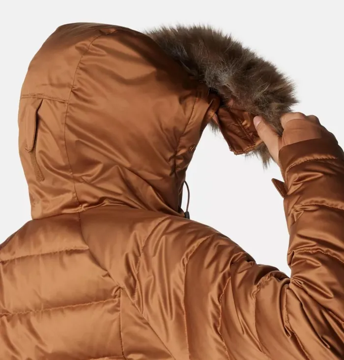 Lay D Down III Mid Jacket Camel Brown Satin Womens Columbia Sportswear Insulated and Down Lay D Down III Mid Jacket Camel Brown Satin Womens Columbia Sportswear Insulated and Down