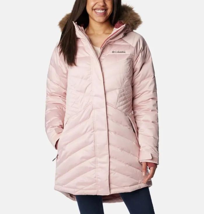 Lay D Down III Mid Jacket Dusty Pink Satin Womens Columbia Sportswear Insulated and Down Lay D Down III Mid Jacket Dusty Pink Satin Womens Columbia Sportswear Insulated and Down
