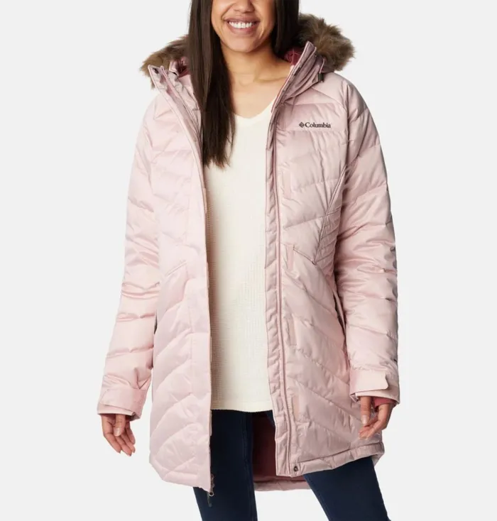 Lay D Down III Mid Jacket Dusty Pink Satin Womens Columbia Sportswear Insulated and Down Lay D Down III Mid Jacket Dusty Pink Satin Womens Columbia Sportswear Insulated and Down