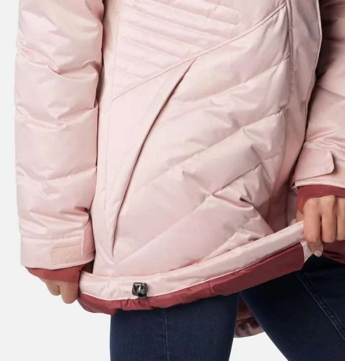 Lay D Down III Mid Jacket Dusty Pink Satin Womens Columbia Sportswear Insulated and Down Lay D Down III Mid Jacket Dusty Pink Satin Womens Columbia Sportswear Insulated and Down