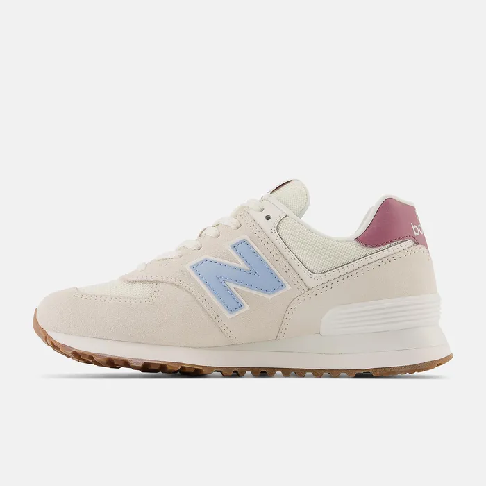 Lifestyle Women Newbalance 574 Sea Salt With Blue Haze And Washed Burgundy Lifestyle Women Newbalance 574 Sea Salt With Blue Haze And Washed Burgundy